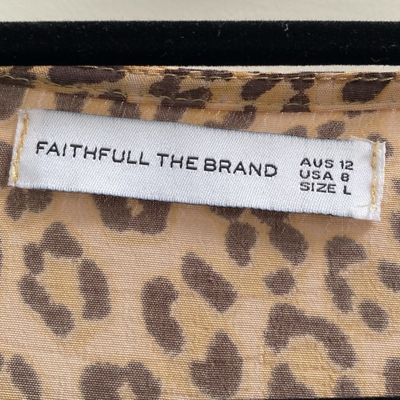 Faithful the Brand Wrap Dress - Picture 2 of 3
